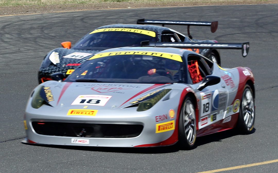 Sonoma Raceway Ferrari Challenge with EMS Race Team and Cornerstone of Hope