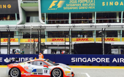 EMS Race Team Raises Awareness for PETA Cruelty Free and Cornerstone of Hope in Singapore During F1 Weekend