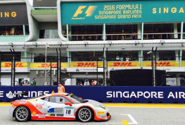 EMS Race Team Raises Awareness for PETA Cruelty Free and Cornerstone of Hope in Singapore During F1 Weekend