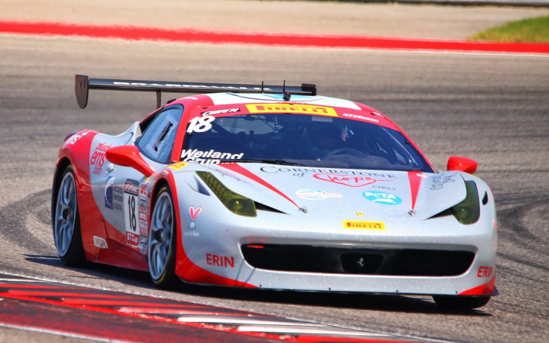 Erin the EMS+ Ferrari 458 Challenge EVO Earns First Place Finish at Circuit of the Americas