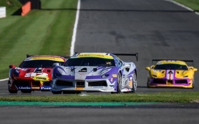 EMS Race Team Earns Podium Finish at Silverstone Circuit in England