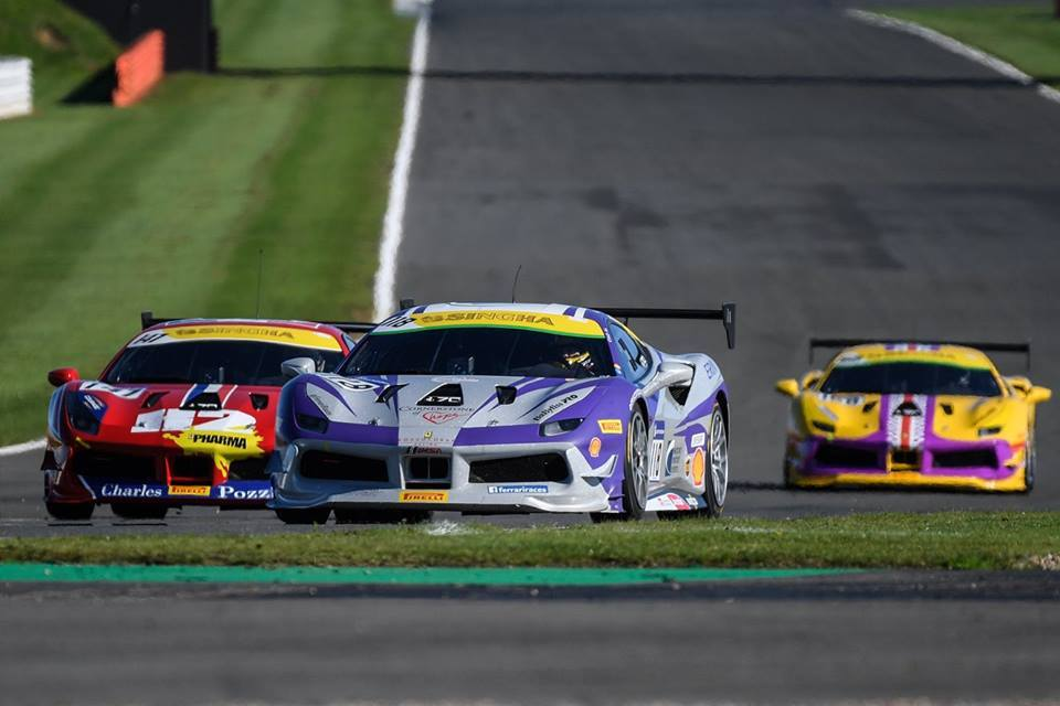 EMS Race Team Earns Podium Finish at Silverstone Circuit in England