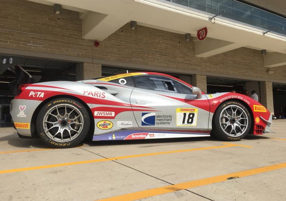 EMS Race Team Travels to Circuit of the Americas for Ferrari Challenge in Austin, Texas