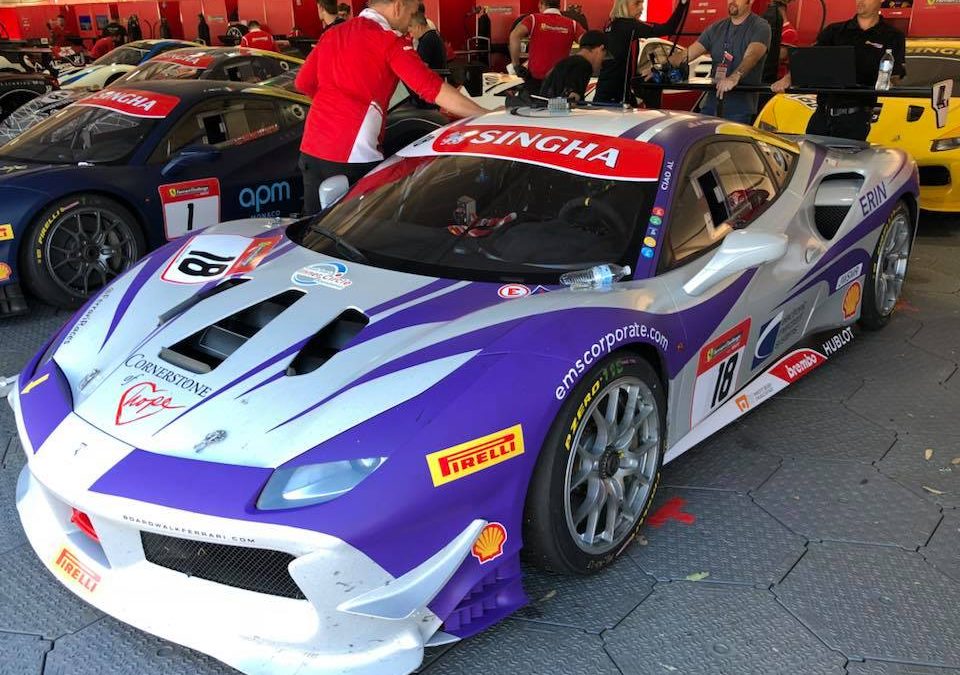 EMS Race Team Travels to New Zealand for Next Round of Ferrari Challenge Action