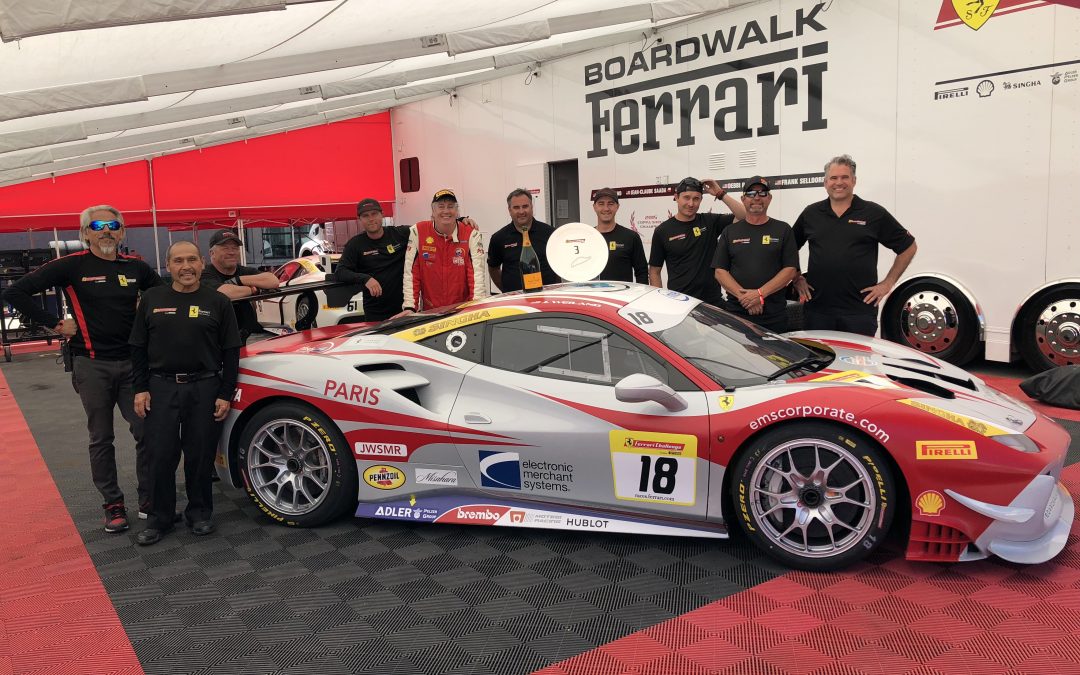 EMS Race Team Earns Sixth Podium Finish of the Season During Montreal Ferrari Challenge