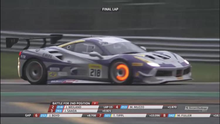 EMS Race Team Earns 2nd Place Finish at Ferrari Challenge World Finals in Italy