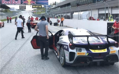 EMS Race Team Earns Pair of Podiums During the Austrian Ferrari Challenge