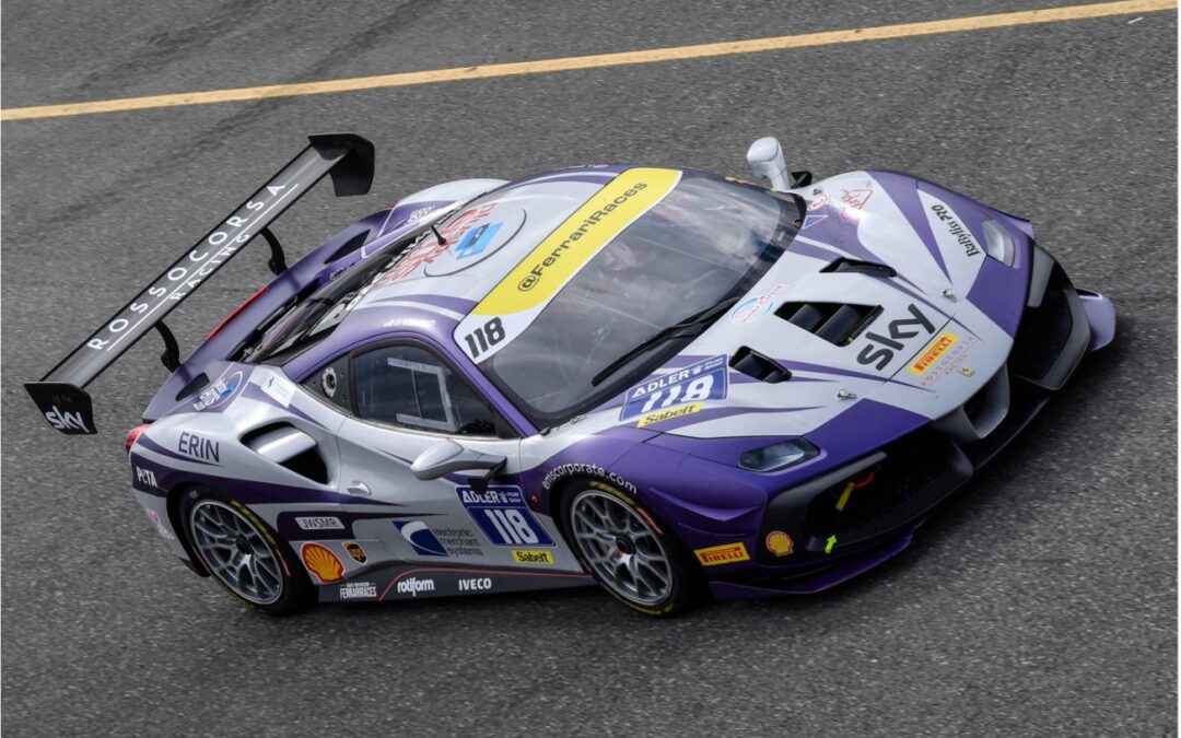 EMS Race Team Takes Series Lead to Belgium for Ferrari Races at Spa